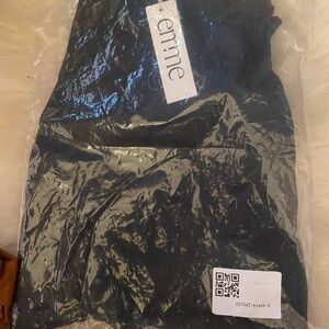 Emme Black linen pants